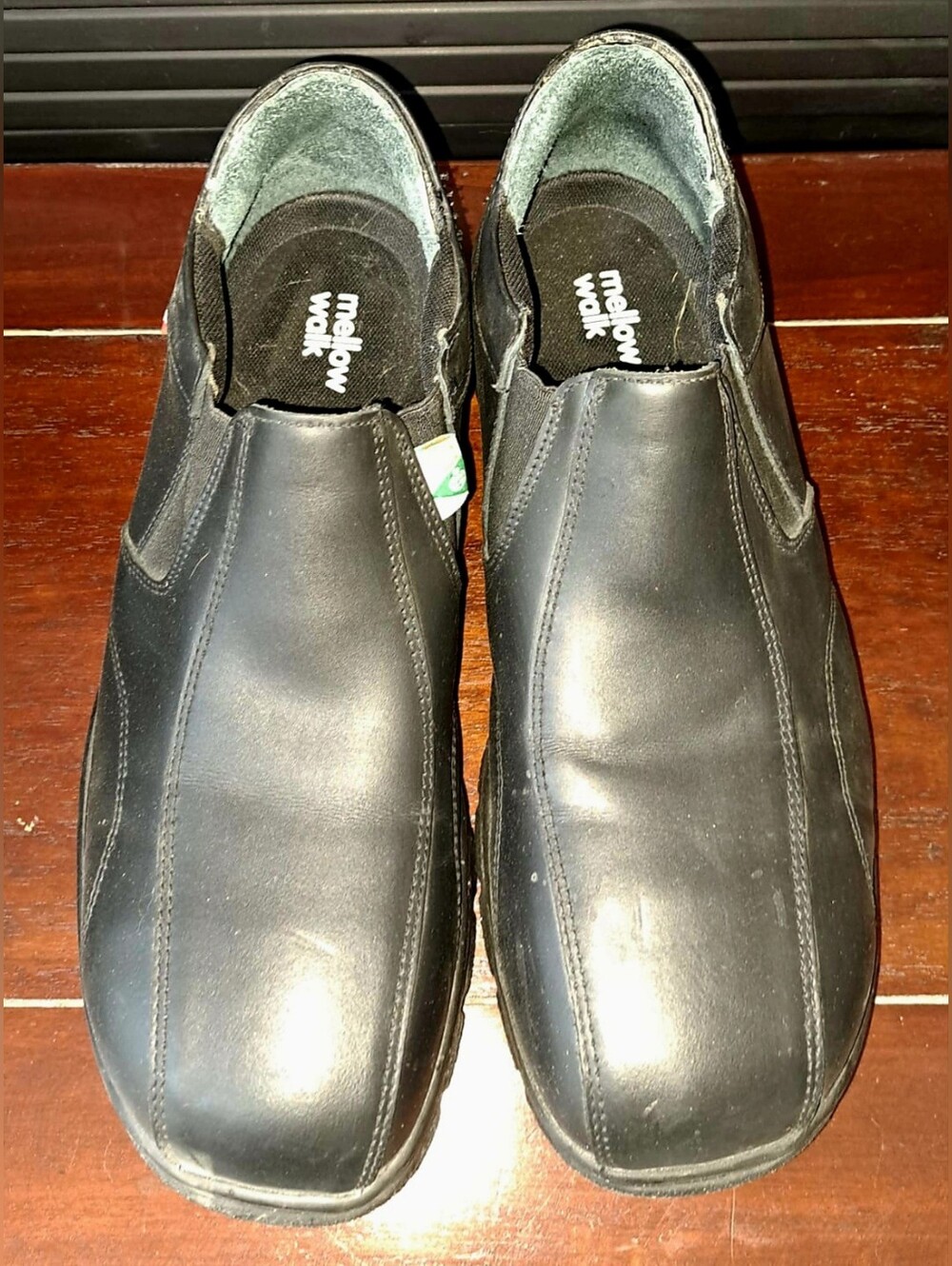 Men’s Black Slip-On Safety Loafers